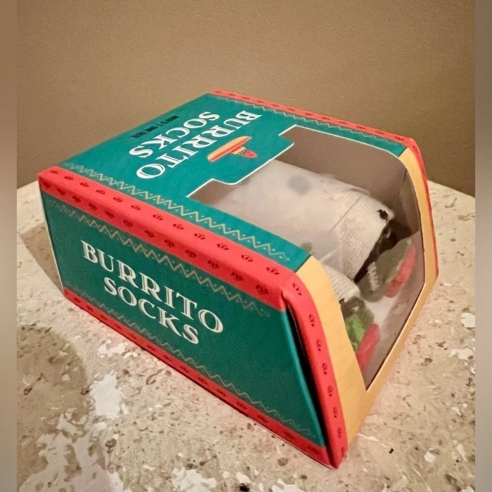 Orrsum Socks Men’s Casual Burrito Socks
